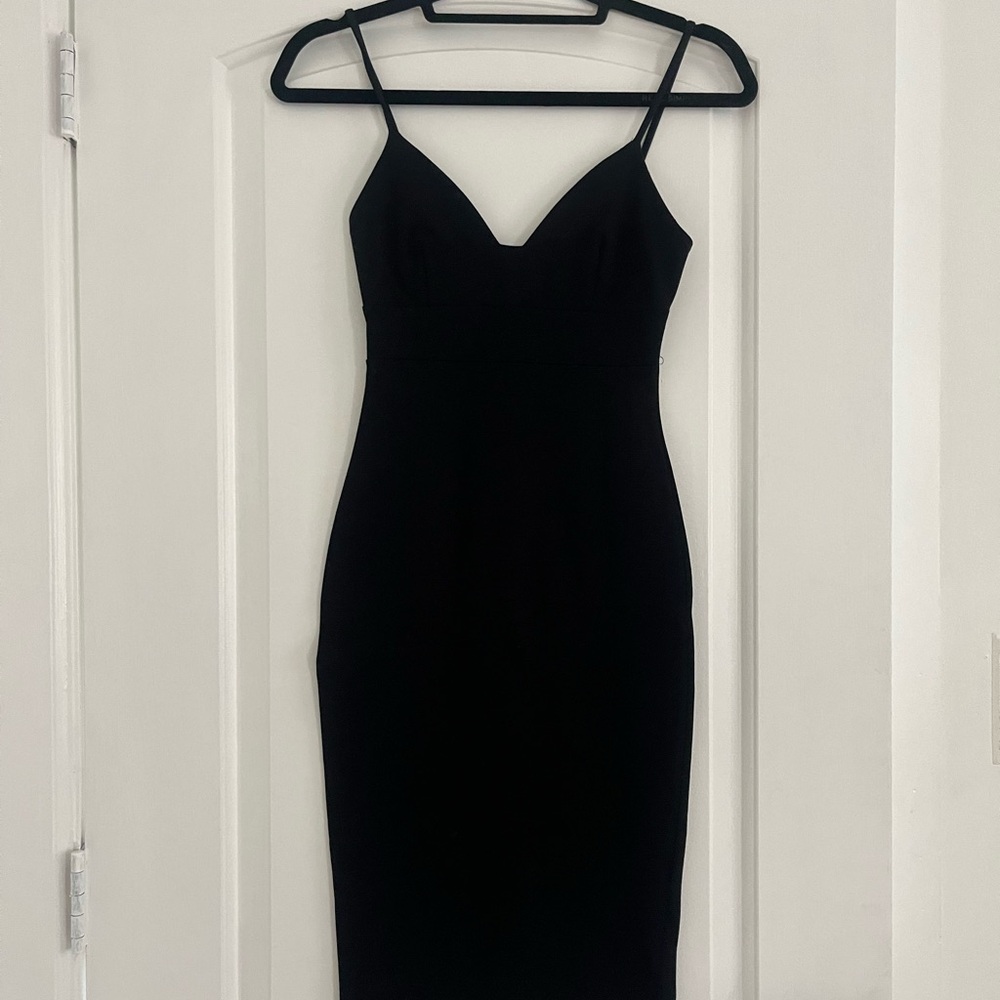 Elegant Black Women's Dress